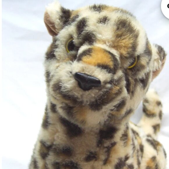 Vintage Ringling Bros and Barnum and Bailey Circus Leopard Plush with tag - Picture 6 of 7